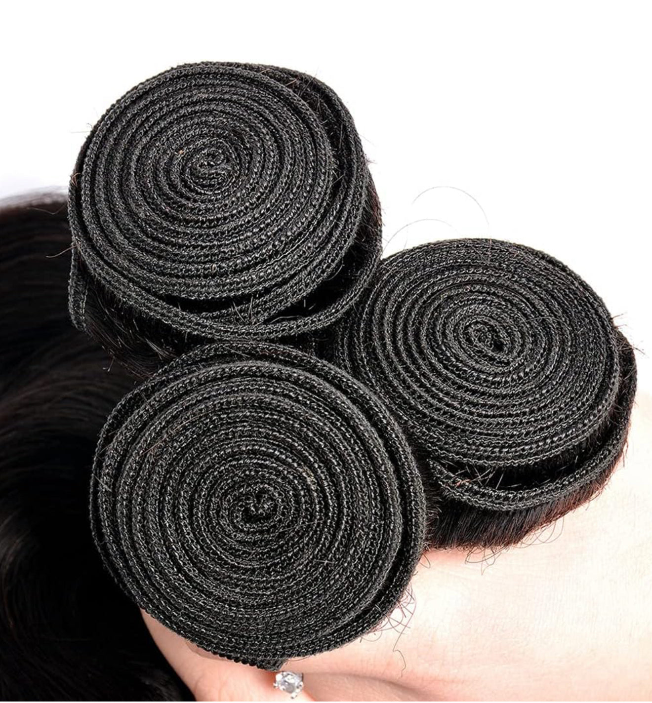 Tissages lisses REMY HAIR (Lot de 3 boules)